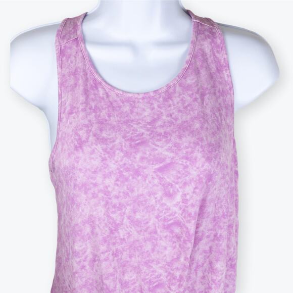 Wonder Nation Purple Water Color Girls Cross Back Tank L - Picture 7 of 7